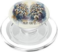 Comunione Dei Santi La Devozione Cattolica Prega Per Noi PopSockets PopGrip per MagSafe