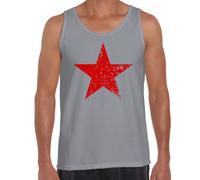 Comunista Stella Cuba Uomo Canotta Maglia - Karl Marx che Guevara T-Shirt