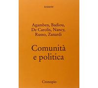 COMUNITA E POLITICA