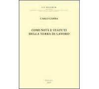 Comunità e statuti della Terra di Lavoro