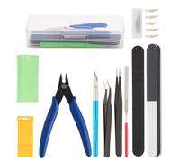 Comzantor 10PCS Gundam Model Modello Building Tools Kit, Set di Strumenti di Bas