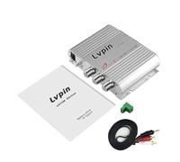 Con 1. 2v3a. Cavo di alimentazione + audio Mini Amplificatore di potenza for auto hi-fi digitale 2. 1CH Lettore audio stereo del subwoofer digitale(D)