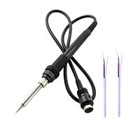 Con 2PCS Elemento di riscaldamento extra originale SAIK STATION PISTORE DI SALDATORE UNIVERSALE MANIGLIA for SAIKE 85 2D ++ 909D 898D 8586,Controllo preciso(5-pin)