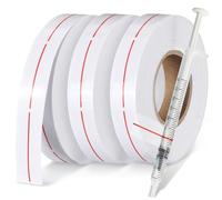 Con 3 rotoli di pennarelli per medicinali in PVC trasparente | Design trasparente con stampa resistente alla luce per un dosaggio sicuro dei farmaci in clinica
