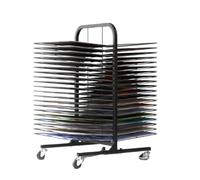 con 40 ripiani Rolling Stand per ings & Canvas Adjustab Studio Sto Solut per artisti