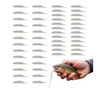 con 50 reti in gomma all'interno della - reti UV attive e aromatiche per la pesca in qualsiasi condizione, ideale per i pescatori mobili che hanno bisogno di attrezzature da pesca