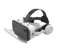 con auricolari - Realtà virtuale 22,2 cm, gioco in realtà virtuale, per i giochi 3D | Smartphone, esperienza di visualizzazione 3D panoramica immersiva e regolabile, lente traspirante