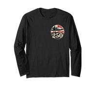 con Backprint - 250-4 Luglio 2026 Militare USA Maglia a Manica