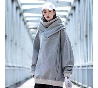 con cappuccio uomo collo alto High Street giapponese retrò per maglione sciol