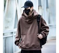 con cappuccio uomo collo alto High Street giapponese retrò per maglione sciol