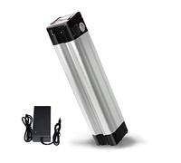 Con caricabatteria 24V 12Ah e-bike batteria Li-Ion bici elettrica forma whitebait per Phylion, MiFa, Rex, Prophete (24V12Ah)