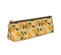 con Cerniera Astuccio Portapenne Fruit Of Mango And Leaves Pattern Astucci Matite Borsa Porta Penne per Università Ufficio Matite