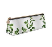 con Cerniera Astuccio White l Greenery Twig Cancelleria Portamatite Borsa per Matite per Scuola Adolescente Università