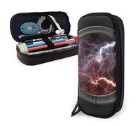Con Cerniera Porta Matite Norse Viking Symbol Rune Slot Matite Astuccio Elegante Portamatite Borsa Per Collegio, Scuola, Studente, 20X9X4Cm