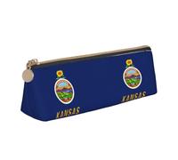 con Cerniera Portapenne Astuccio Kansas State Flag Astucci Portamatite Scatola di Cancelleria per Università Scuola Adolescente