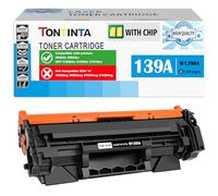 [con Chip] 139A W1390A Cartucce Toner Compatibili Nero Capacità Standard per 3002 3002dn 3002dw MFP 3102 3102fdw 3102fdn 3101fdw Stampanti, non Compatibile con Stampanti che hanno un suffix "E"