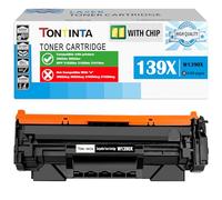[con Chip] 139X W1390X ( 139A W1390A ) Cartucce Toner Compatibili Nero Alta Capacità per 3002dn 3002dw MFP 3102 3102fdw 3102fdn 3101fdw Stampanti, non Compatibile con Stampanti che hanno un suffix "E"