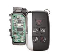 Con chip integrato senza chiave 433 MHz chiave a distanza per auto adatta Jaguar per Land R0ver Discovery 4 Freelander per Range R0ver Sport Evoque 5 pulsanti