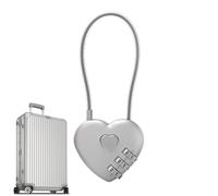 Con codice - Combinazione, Mini Combinazione Con Password Love, Strumento Di Protezione Di Sicurezza A Forma Di Amore Per Valigie, Armadietto Per Zaini E Cartab