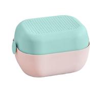 con colino 2 in 1, scolapiatti da cucina per verdure con | Contenitore per risciacquare frutta per pasta, insalata, bacche, fragole, uva, patate, fagioli, broccoli, verdure