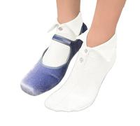 con colletto a camicia - sottili alla caviglia dal taglio basso, polsini con risvolto con bottoni, tessuto morbido e confortevole | Calzin in unita al polpaccio da indossare ogn