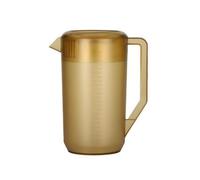 con Coperchio Resistente, 2400ML | Trasparente, Graduata, senza BPA, per Cucina