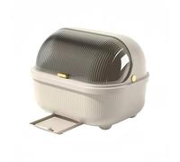 Con coperchio scolapiatti piatto, posate, pentole e padelle, supporto per bacchette, portabicchieri, scolapiatti multifunzione per bancone della cucina, scolapiatti con scolapiatti per bancone della