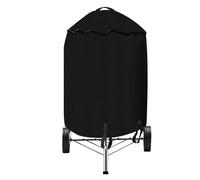 con Copertura Griglia BBQ Rotonda in Panno Oxford 210D Ner