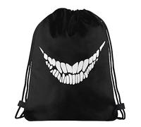 con Coulisse Borsa Sportiva Joker Smile Borsa con Coulisse Unisex Sackpack per Regalo, Scuola, Viaggi