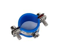 Con custodia blu M8x1,25 mm femmina adatto for tubo OD 19-108 mm 304 acciaio inossidabile staffa di supporto morsetto clip di supporto Homebrew(Fit8-12mm OD Tube)