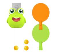 con della porta - tavolo da pong portatile, regolabile, gioco di giocattoli sportivi interattivi, divertente allenamento di abilità, esercizio del cervello per la parete del