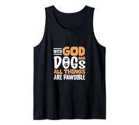 con Dio e i Cani Tutto è Possibile Canotta