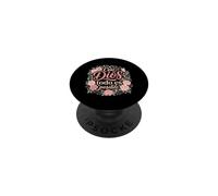 Con Dios Todo Es Posible Floreale Cristiano Spagnolo Religioso PopSockets PopGrip Adesivo