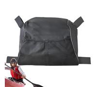 Con due tasche in rete: dotata di doppie tasche in rete, la nostra borsa per kayak è perfetta per organizzare e accedere rapidamente agli oggetti usati di frequente come crema solare, snack o