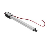 Con finecorsa interno e costruzione del motoriduttore metallurgico delle polveri - Mini attuatore lineare elettrico 12V con lunghezza della corsa di 150 mm - Capacità di carico di (Corsa