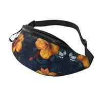 con fiori hawaiani realistici per uomo e donna, leggero e regolabile, alla moda per viaggi, escursioni e corsa.