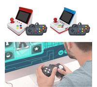 (con Gamepad-Blue685) Sinknap Retro Mini Fc Gaming Arcade Console Machine Giochi 360 integrati Giocattolo