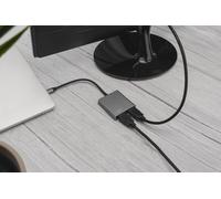 Con il cavo adattatore da USB-C a 2x HDMI di DIGITUS potete collegare fino a 2 monitor proiettori o TV con connessione HDMI all