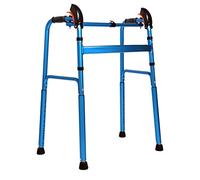Con il deambulatore Seat Rollator, Rollator pieghevole in alluminio da 3 kg, altezza regolabile, capacità 100 kg, for anziani