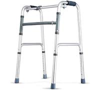 Con il deambulatore Seat Rollator, Rollator pieghevole in lega di alluminio for anziani con altezza del sedile regolabile, ruote girevoli da 150 kg