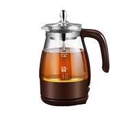 Con infusori for tè sfuso, teiera in vetro e set scaldavivande 600W B