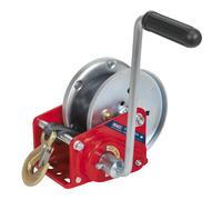 Con Ingranaggi Mano Verricello Freno & Ragnatela 900kg Capacità - Sealey