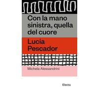 Con la mano sinistra, quella del cuore. Lucia Pescador