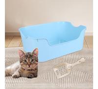 con lettiera per gatti dal lato alto per tutti i tipi di lettiera per gatti