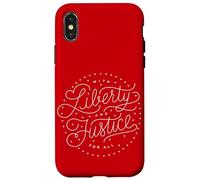 Con libertà e giustizia per tutti Custodia per iPhone X/XS