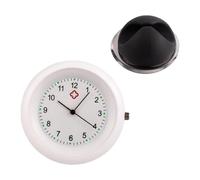 Con Lo Stetoscopio Infermieristica - Orologio Da Tasca Con Attacco Stetoscopio Simboli | Accessorio Pratico Preciso Per Infermieri, Studenti Di Medicina E Professionisti S, bianco