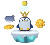 Con luce da bagno per bambini piccoli: LED luminoso, compagno d'acqua | INT - Statuetta da gioco con ricarica USB, accessorio per ammollo sensoriale per bambini, intrattenimento galleggiante in
