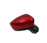 Con Luce Direzione Pieghevole Elettrica Per Mazda 3 Per Axela 2015 14-16 5PINS 8PINS Specchietto Retrovisore Laterale Gruppo Luce Direzione Gruppo(Red-RH,5PINS -Manual Fold)
