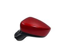 Con Luce Direzione Pieghevole Elettrica Per Mazda 3 Per Axela 2015 14-16 5PINS 8PINS Specchietto Retrovisore Laterale Gruppo Luce Direzione Gruppo(Red-LH,5PINS -Manual Fold)