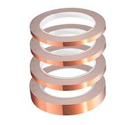 con nastri di rame saldati, Nastro in lamina di rame 20 m, adesivo conduttivo monofacciale, schermatura, diverse dimensioni(10mm)